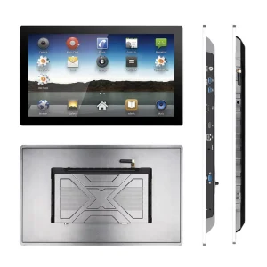 Wall Mount Fanless Aluminum Alloy Android 12 RK3399 RK3588 RK3568 Industrial Touch Panel PC
