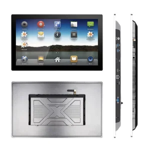 Wall-Mount Fanless Aluminum Alloy Industrial Touch Panel PC Android 12 RK3399 RK3588 RK3568 10.1 27 Inch 256GB