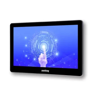 Wall-Mounted 15.6 Inch Touch Screen Monitor with Capacitive Multi-Touch Panel Display for Restaurant