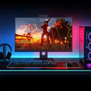 Wandong 27inch All in One Gaming Desktop PC Intel I9 SSD+HDD Black