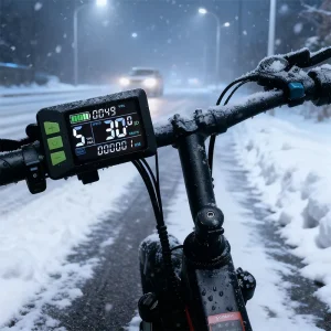 Waterproof Aluminum Alloy LCD Bicycle Computer Display with Real-Time Speed and Mileage Readout
