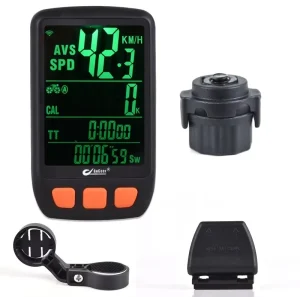 Waterproof Bicycle Computer with Touch Function Multifunctional Odometer Speedometer Speed Monitor Cycling Accessories