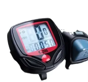 Waterproof Bicycle Speedometer and Odometer Bike Computer with LCD Display and Digital Stopwatch