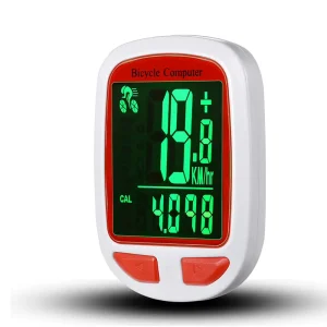 Waterproof Bicycle Speedometer with Backlight, Touch Screen, Multifunctions and Sensor