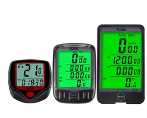 Waterproof Bike Speedometer Odometer with Backlight LCD Display for MTB Road Bike