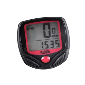 Waterproof LCD Digital Bike Computer, Odometer, Speedometer, and Stopwatch