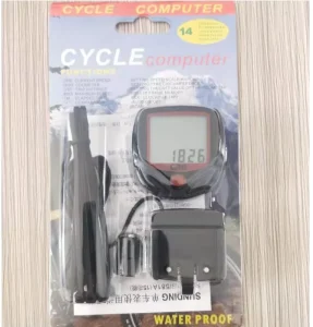 Waterproof Mini Bike Computer LCD Digital Speedometer Odometer