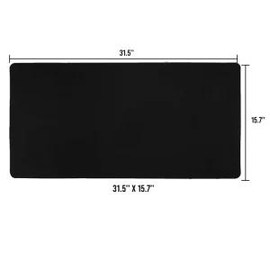 Waterproof Non-Slip Leather Mouse Pad Dual-Use Desk Writing Mat for Office and Home Customizable Thickness and Size