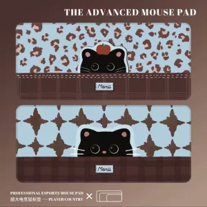 Waterproof Non Slip Rubber Mouse Pad Durable Stitched Edge Mouse Mat for Office Computer Accessories