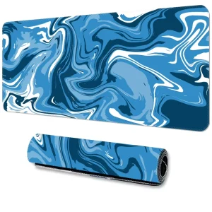 Waterproof Rubber and Woven Fabric Mouse Pad for PC Gaming