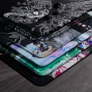Waterproof Tempered Glass Mouse Pad Custom Logo Gaming Computer Accessories OEM ODM Factory 450*400*3mm