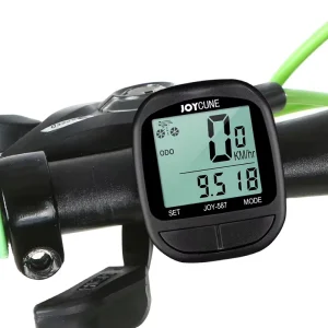 Waterproof Wired Bicycle Computer Speedometer Odometer Stopwatch LED Display