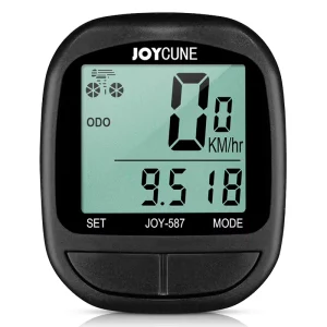 Waterproof Wired Bicycle Computer Speedometer Odometer Stopwatch LED Display