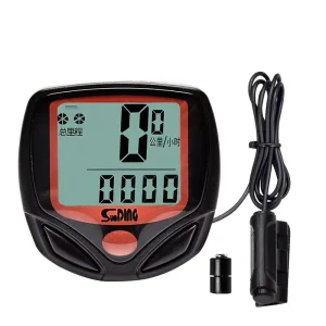 Waterproof Wired Digital Bicycle Speedometer Odometer Cycling Speed Counter