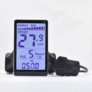 Waterproof Wired Digital LCD Speedometer and Odometer Bicycle Computer with Backlight