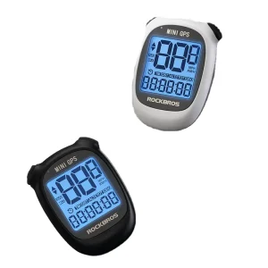Waterproof Wireless GPS Bicycle Speedometer and Odometer with 1.6-Inch Backlit Display
