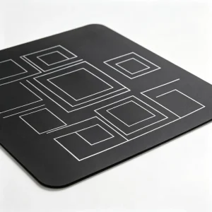 Wear Resistant Mousepad Heavy Duty Custom PVC Mousepad for Professional Gaming Mouse Mat Computer Setup