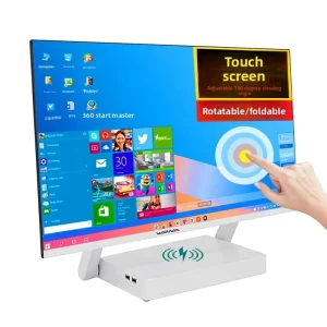 Wei Puna 24 27 Inch Folding Touch Screen All in one Computer Core I5 SSD Windows 10 High end Home Office Business Game Desktop