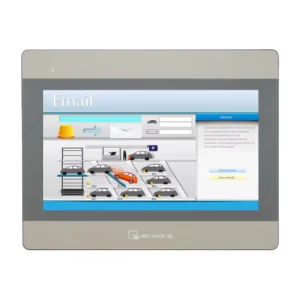 Weinview MT8106iE 10.1 Inch Industrial HMI Touch Screen IP65 NEMA4 Waterproof Fanless Cooling for PLC Automation Control
