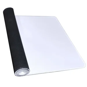White Plain Rubber Sublimation Blank Large Gaming Mouse Pad Sublimation Mouse Pads for Printing