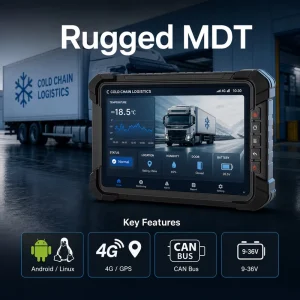 Wide Temperature -20 to 60C 7-Inch Android Rugged Tablet for Cold Chain Logistics Monitoring and Refrigerated Truck Dispatch