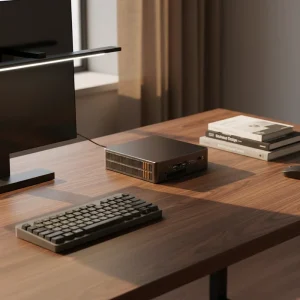 Win Compact Desktop Computer Mini PC for Office & Gaming