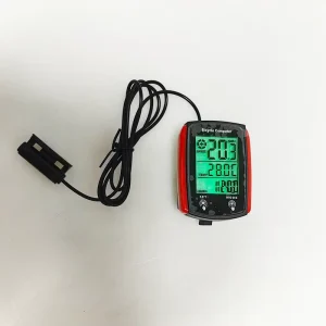 Wired Bicycle Computer Display Speed Temperature Calories with Backlight Bike Speedometer Waterproof Stopwatch