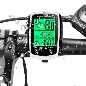 Wired Bike Computer Digital Backlight Cycle Computer