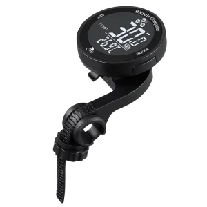 Wireless Bicycle Computer Waterproof LCD Screen Bike Odometer Multifunctional Speedometer Digital Design for Mountain