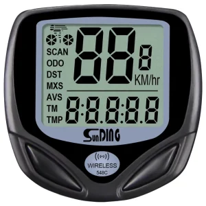 Wireless Bicycle Computer with Heart Rate and Cadence Monitoring