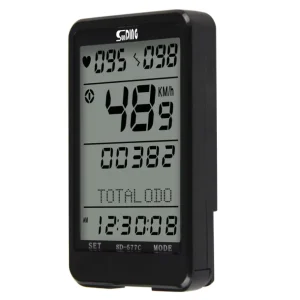 Wireless Bike Computer Heart Rate Monitor Bicycle Speedometer Cycling Odometer Wireless Cadence Sensor Outdoor Rainproof