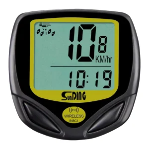 Wireless Bike Computer Speedometer and Odometer with Rainproof Design