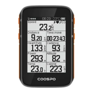 Wireless Bike Computer Waterproof GPS with Auto Backlight LCD Screen Speedometer Odometer