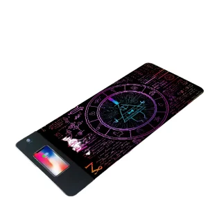 Wireless Charger 15W Charging Mouse Pad with Soft Anti Slip Rubber Foldable Phone Stand Multi Size for Home Office Use in Stock