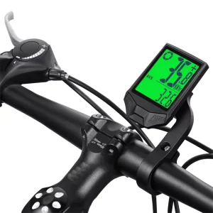 Wireless Multifunction Bicycle Computer with Odometer and Heart Rate Monitor
