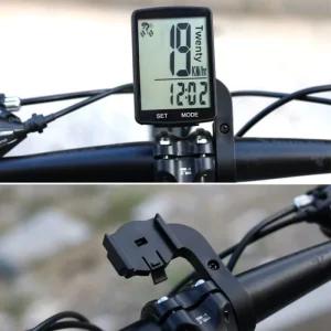 Wireless Road Mountain Bike Cycling Computer Speedometer Odometer Cadence Meter Instant Speed Display