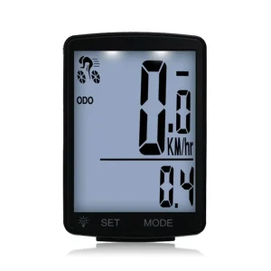 Wireless Waterproof 2.8-Inch LCD Bicycle Computer Speedometer Odometer