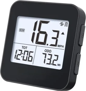 Wireless Waterproof Bicycle Computer with Auto Backlight, Speedometer and Odometer