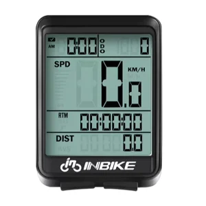 Wireless Waterproof Bicycle Computer with Digital Speedometer and Odometer