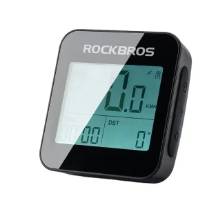 Wireless Waterproof Bicycle Computer with Speedometer, Odometer, and GPS