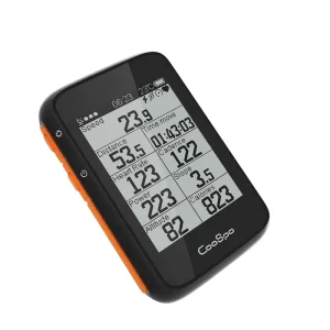 Wireless Waterproof Digital Bike Computer with Auto Backlit LCD, GPS Speedometer, Odometer, and Road Bike Mount