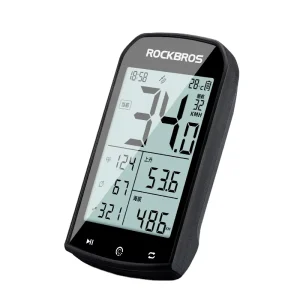 Wireless Waterproof Heart Rate Monitor GPS Cycling Speedometer for Road Mountain Bike