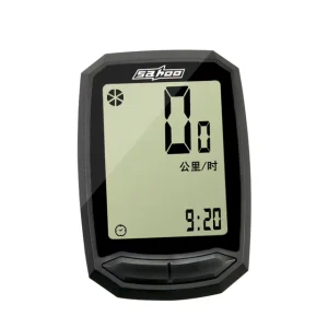 Wireless and Wired Bike Computer Speedometer and Odometer with Stopwatch