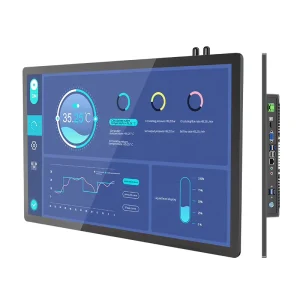 XSDGK1 Fanless Industrial Rugged Embedded Panel PC Touch Screen All in One Computer with Pedestal Wall Floor Mounting