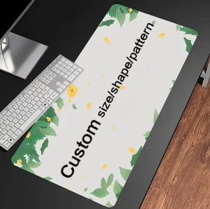 XXL PVC Custom Shape Mouse Pad Special Desk Mat for Unique Branding Business Computer Accessories