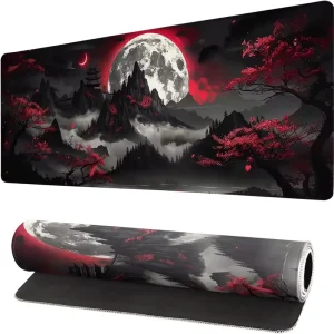 XXL XL Non-Slip Colorful Customized Natural Rubber Stitched-Edge Gaming Mouse Pad Anime Desk Mat
