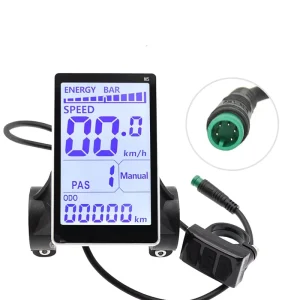XYD-M5 48V Waterproof LCD Screen Display for V8 Ebike