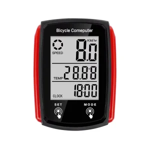 YH3360 Backlit Bicycle Odometer with Chinese and English Display, PC Material, Touch Screen for Road and Mountain Bikes