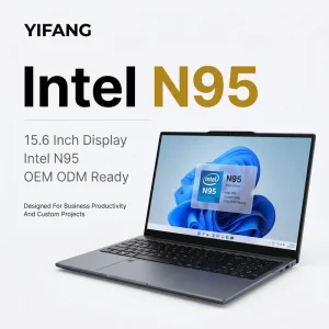 Yifang 15.6 Inch Portable Student Laptop Business Office Computer Notebook FHD Display Type C Manufacturer Supplier