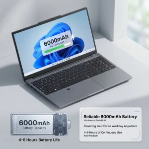 Yifang N15air a 15.6 inch Equipped with Intel N95 Processor and Running Windows11 Operating System Is a Business oriented Laptop